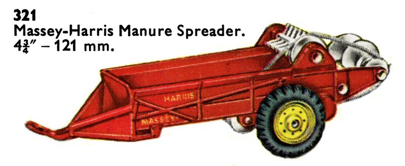 File:Massey-Harris Manure Spreader, Dinky Toys 321 (DinkyCat 1963).jpg