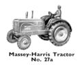 Massey-Harris Tractor, Dinky Toys 27a (MM 1951-05).jpg