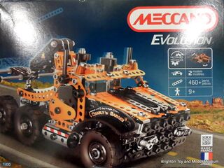 Meccano Evolution set 7200, Tow Truck, box front