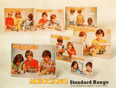 Meccano Standard Range, sets 1-5