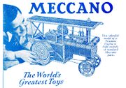 1943: An earlier version of the Meccano traction engine design