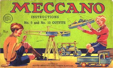 Meccano instruction manual, 1930s