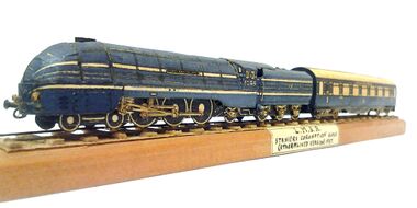 Micromodels "Coronation Scot" (from sets MII and X), perspective view