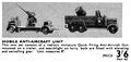 Mobile Anti-Aircraft Unit, Dinky Toys 161 (HamleyCat 1939).jpg