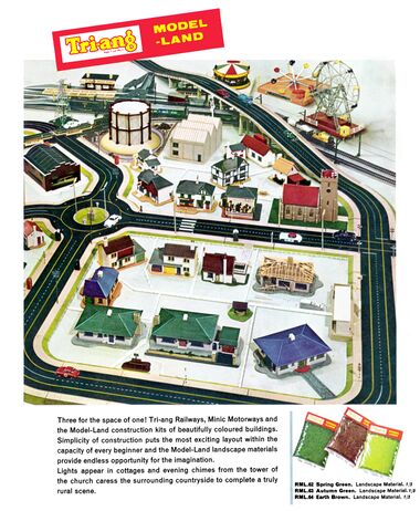 1964: Model-Land in conjunction with Minic Motorways