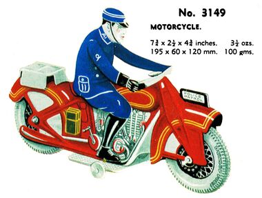"Police Patrol" Motorcycle 3149