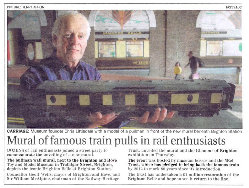 File:Mural of Famous Train pulls in rail enthusiasts (The Argus, 2010-09).jpg