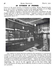 Article on the new B-L premises at number 112, from "Model Railway and Locomotives" magazine, 1910