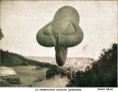 1920: Observation Balloon, ascending