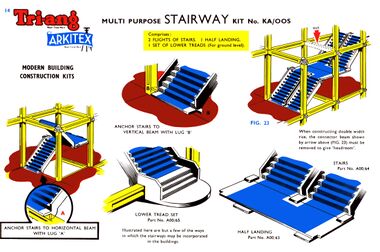 Arkitext Multi Purpose Stairway Kit, 00-scale version