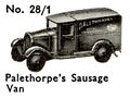 Palethorpes Sausage Delivery Van, Dinky Toys 28f 28-1 (MM 1934-07).jpg