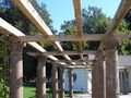 Pergolas, waiting to be covered by vines (TheLevel 2013-09-23).jpg
