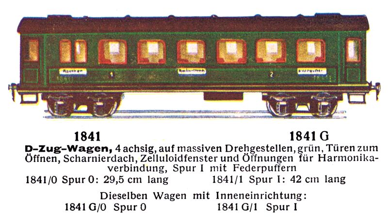 File:Personenwagen - Passenger Carriage, D-Zug-Wagen, Märklin 1841 (MarklinCat 1931).jpg