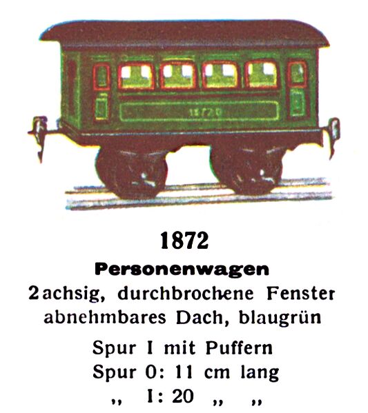 File:Personenwagen - Passenger Carriage, green, Märklin 1872 (MarklinCat 1931).jpg