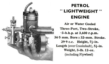 Petrol "Lightweight" Engine, Stuart Turner