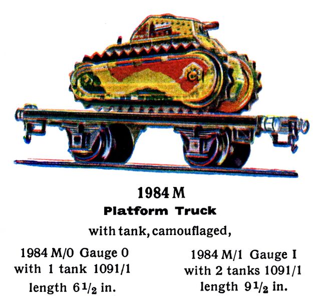 File:Platform Truck with Tank 1091, camouflaged, Märklin 1984 (MarklinCat 1936).jpg