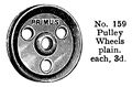 Pulley Wheels, Primus Part No 159 (PrimusCat 1923-12).jpg