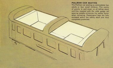 Pullman carriage seating layout