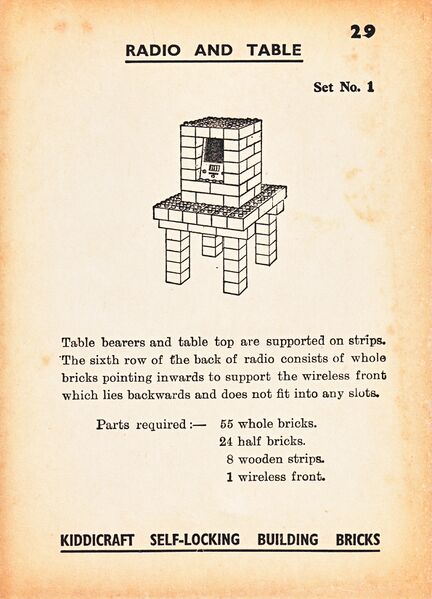 File:Radio and Table, Self-Locking Building Bricks (KiddicraftCard 29).jpg