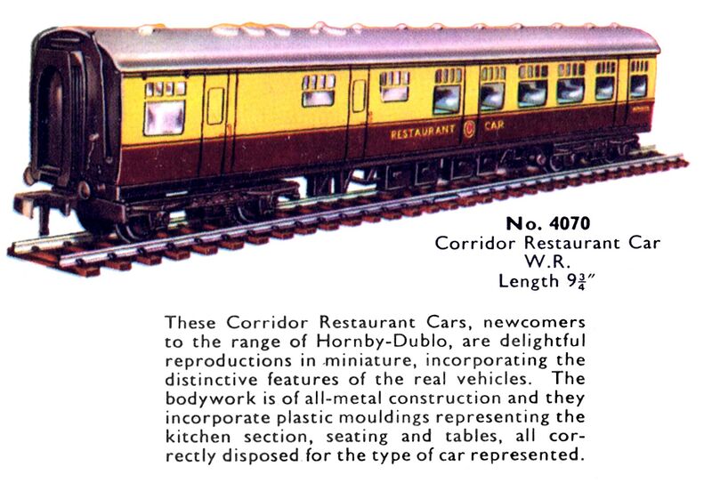 File:Restaurant Car W1910, corridor, Hornby Dublo 4070 (DubloCat 1963).jpg