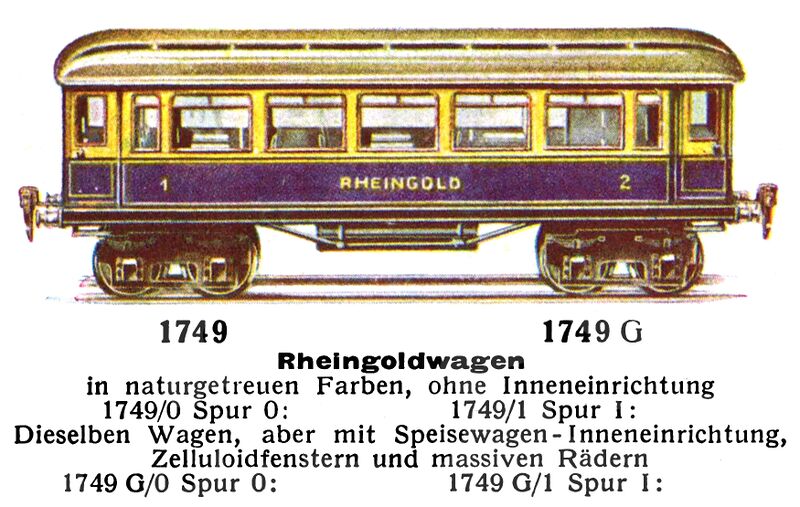 File:Rheingoldwagen, Märklin 1749 (MarklinCat 1931).jpg