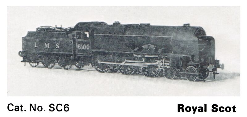 File:Royal Scot locomotive, LMS 6100, card model (Trix1800 SC6).jpg