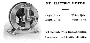 1965: "S.T." Electric Motor, Stuart Turner