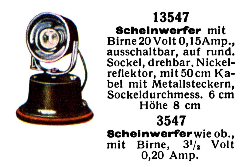 File:Scheinwerfer - Searchlight, Märklin 3547 (MarklinCat 1931).jpg