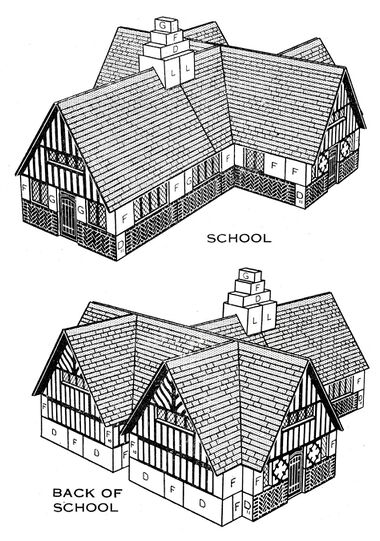 Design for a Lott's Bricks Schoolhouse