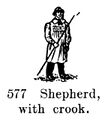 Shepherd, with crook, Britains Farm 577 (BritCat 1940).jpg