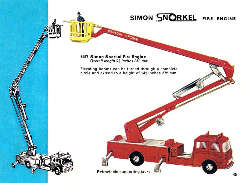 File:Simon Snorkel Fire Engine, Corgi Toys 1127 (CorgiCat 1968).jpg