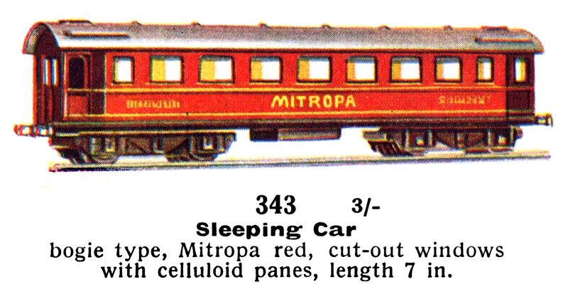 File:Sleeping Car, Mitropa red, 00 gauge, Märklin 343 (Marklin00CatGB 1937).jpg