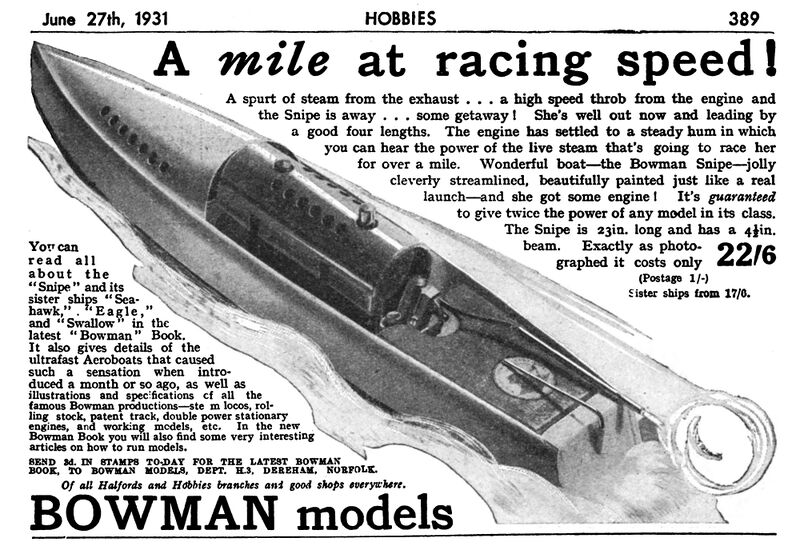 File:Snipe steam racing boat, Bowman Models (HW 1931-06-27).jpg