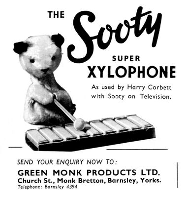 "The Sooty Xylophone", Games and Toys 1956