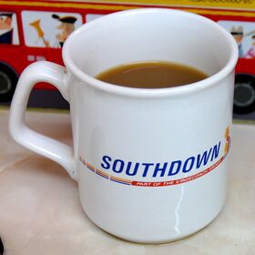 Mug with the Southdown logo, Stagecoach Group era