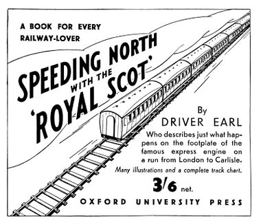 1939: "Speeding North with the Royal Scot"
