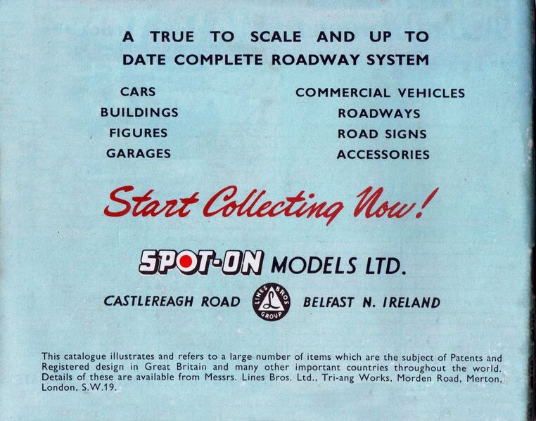 File:Spot-On Models, catalogue rear cover, First Edition (SpotOnCat 1stEd).jpg