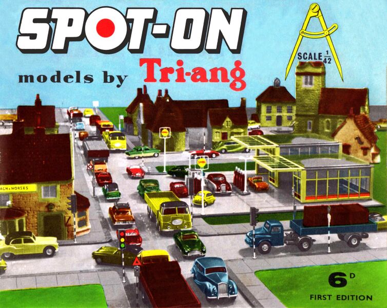 File:Spot-On Models by Tri-ang, catalogue cover, First Edition (SpotOnCat 1stEd).jpg