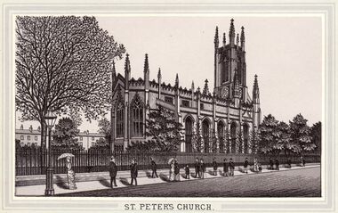 1888: Engraving of St. Peter's Church