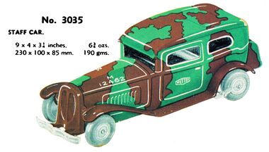 1940s: Staff Car, Mettoy 3035
