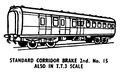 Standard Corridor Brake Second carriage, lineart (Kitmaster No15).jpg