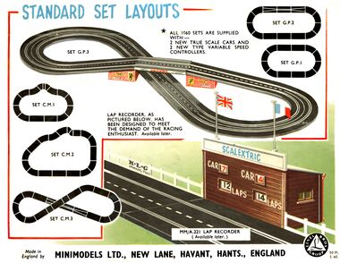 1960: Standard Set Layouts