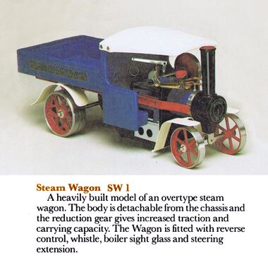 ~1979: Mamod Steam Wagon SW 1