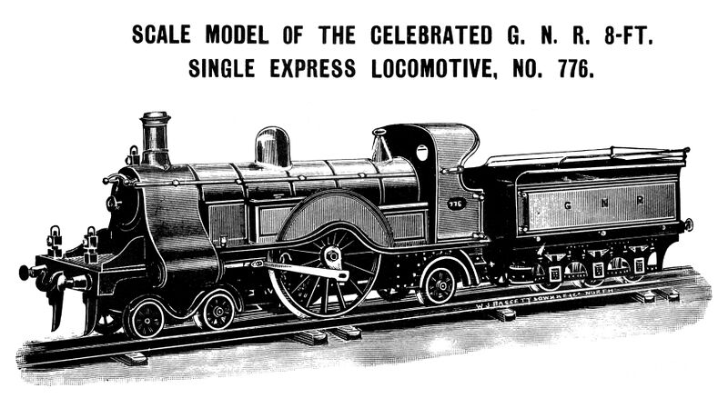 File:Stirling Single locomotive 776, Bassett-Lowke 1904 catalogue, cropped.jpg