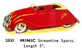 Streamline Sports car, Minic 2830 (TriangCat 1937).jpg