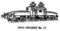 Swiss Crocodile locomotive, lineart (Kitmaster No12).jpg