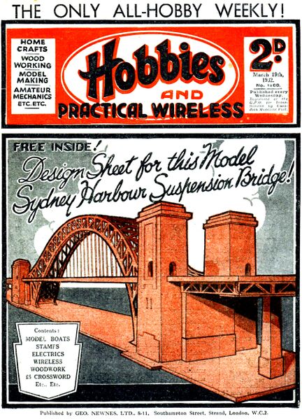 File:Sydney Harbour Suspension Bridge Model, Hobbies no1900 (HW 1932-03-19).jpg