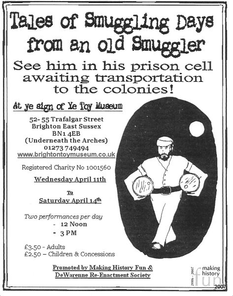 File:Tales of Smuggling Days from an old Smuggler (poster, 2007).jpg