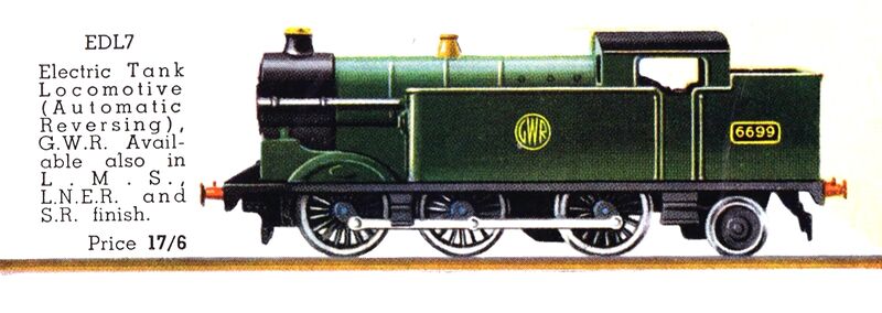 File:Tank Locomotive GWR 6699, Hornby Dublo EDL7, profile (HBot 1939).jpg