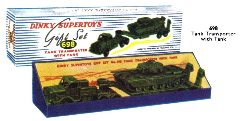 File:Tank Transporter with Tank, Dinky Toys 698 (651, 660) (DTCat 1958).jpg